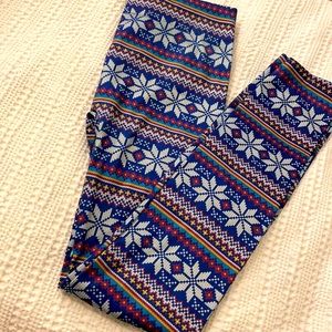 Snowflake Leggings